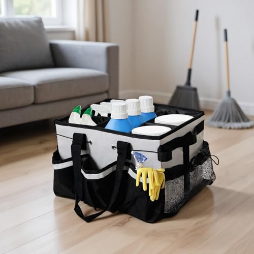 Bolsa Para Productos De Limpieza,Bolsa Portátil Para Utensilios De Limpieza - Organizadora Portátil Para Hogar Viajes Baño Cocina Camping Ducha - imagen 3