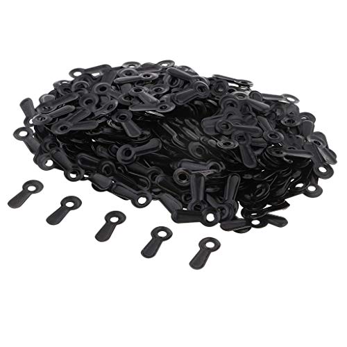 jiaxin Black 1000 Pieces Frame Picture Fixer with Rotating Buttons for Office Home Office Photographic Studio (Color : Black)
