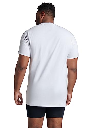 Fruit of the Loom Men's 3-Pack Breathable Crew T-Shirt, White Ice - Tall Sizes, 2X-Large4