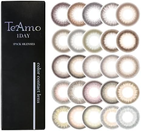 TeAmo ティアモ ワンデー シロップグレー 10枚入り