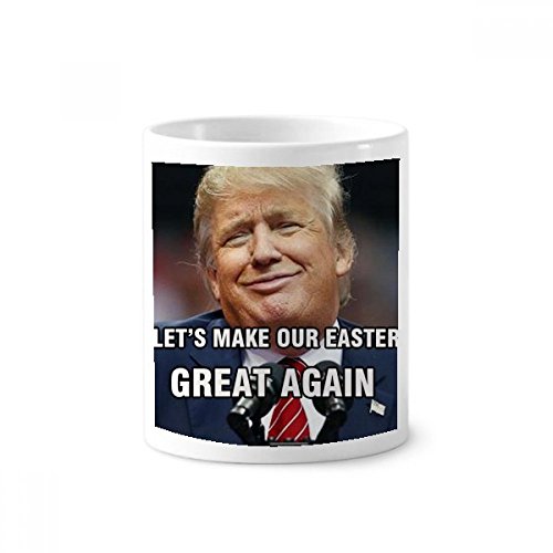 Porte-stylo Trump en céramique de qualité supérieure et tasse blanche de collection
