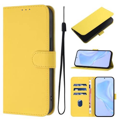 QIWEIQING Compatibel met Samsung Galaxy A56 hoesje, magnetisch klaphoesje, PU-lederen premium folio portemonneehoesje met kaartsleuf, kickstand en schokbestendig telefoonhoesje voor Samsung Galaxy