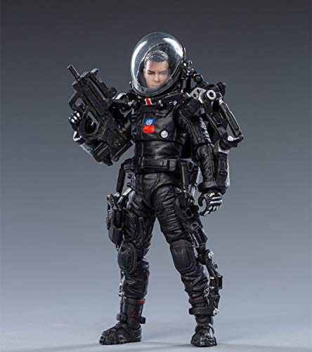 JoyToy 1/18 Action Figures 4-Inch The Wandering Earth United Earth Government China Rescue Team Team Leader Soldier Figure