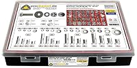 Großes Schrauben-Sortiment 1751-teilig – DIN 933 Sechskantschrauben M4–M8 inkl. Muttern, Unterlegscheiben & Stoppmuttern – verzinkter Stahl – Deluxe-Box – Ansicht 6