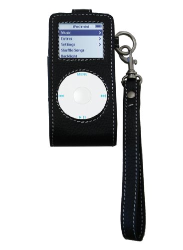Leather iPod Mini Case (#306-0245) (Black)