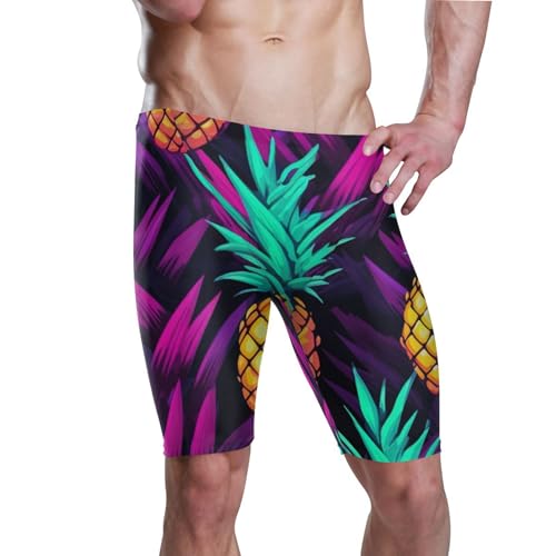 UMIRIKO Pineapple Fruit Men's Swim Jammers Swimsuit M B0401030