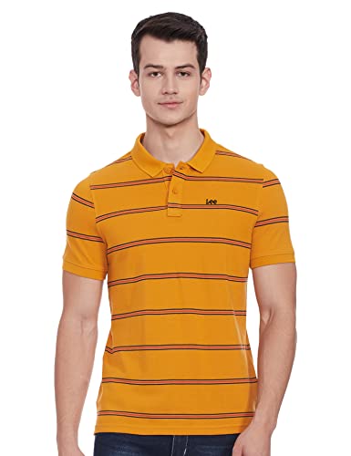 Image of Lee Men's Striped Regular Fit T-Shirt