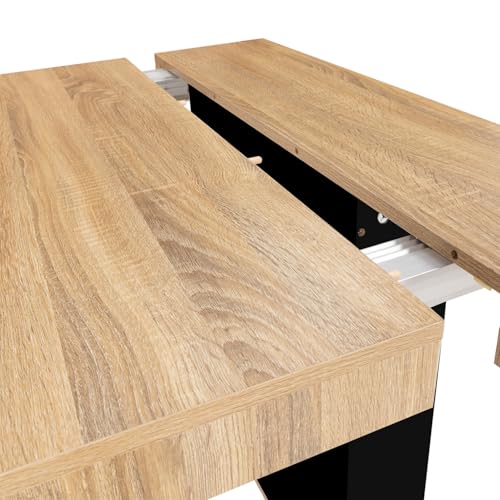 Console extensible Eden 10 pers., 4 rallonges - IDMarket