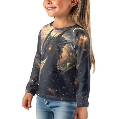 Long Sleeve Shirts for Boys Athletic Shirts Crewneck Pullover Tops 3-16 Year Old4