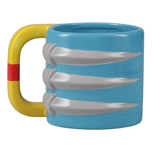 Duży kubek Wolverine - Oficjalnie licencjonowany, kubek ceramiczny, prezent kolekcjonerski dla fanów Marvela, 550ml