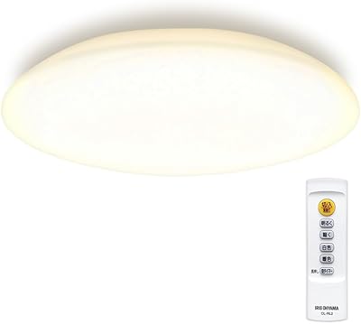 Amazon | アイリスオーヤマ LEDシーリングライト Series L 8畳 調光