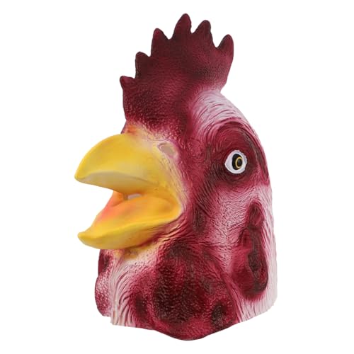 Masque de coq FRCOLOR respirant pour supporter une longue soirée d'Halloween