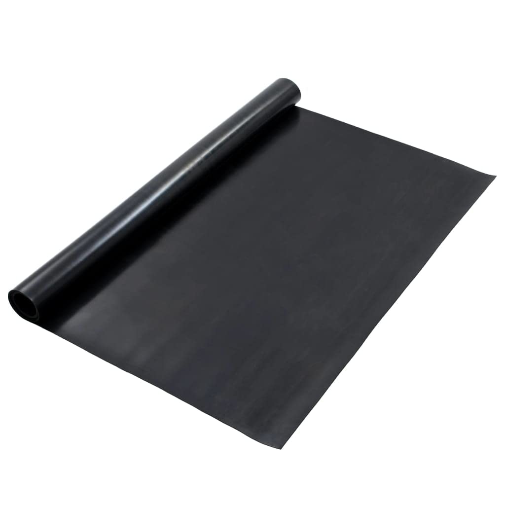 VidaXL Floor Mat Anti-Slip Rubber 3.9x6.6' 0.12 " Smooth