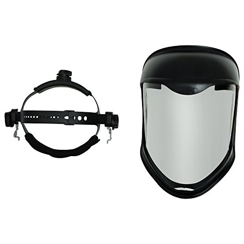 Honeywell UVEX Bionic Face Shield with Clear Polycarbonate Visor (S8500) by Honeywell - Image 4