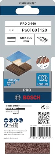 Bosch Kit Cinta De Lixa Best For Wood 60X400Mm