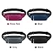 Muka Waist Pack Fanny Pack for Men Women, Waist Bag Rose Red Hip Pack Adjustable Strap for Running Traveling