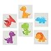 Little Dino Tattoos - 72 pc