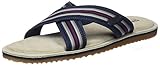  Geox U Artie C, Sandalias con Punta Abierta para Hombre, Azul (Navy), 39 EU