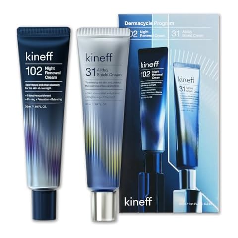 Kineff Dermacycle Day & Night Creams Cover