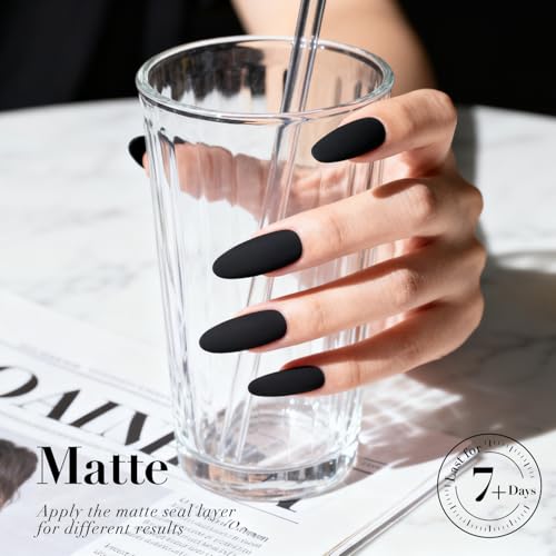 Image of AZUREBEAUTY 10ml Black Nail Polish