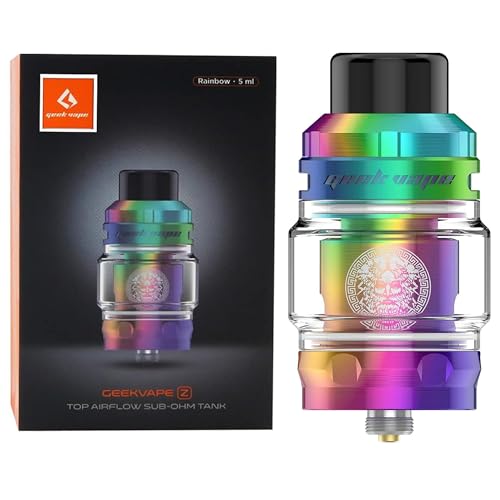 GEEKVAPE Z Sub ohm Tank | Réservoir de 5ml avec atomiseur maille bobine & 810 atomiseur goutte à goutte | Sans nicotine