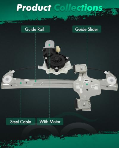 Image of SCITOO Power Window Regulator w /o Motor for Ford Fusion 2006-2012