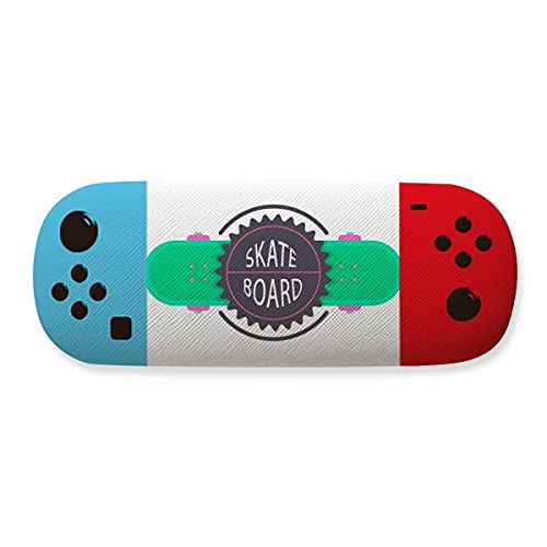 Rangement pour lunettes créatif avec imprimé skateboard dessin animé