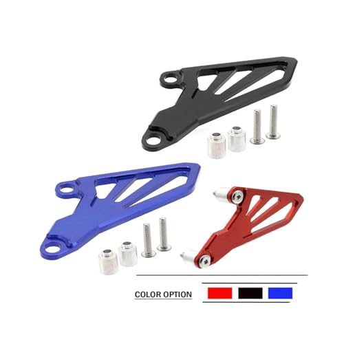 Protector de piñón delantera contra barro para Yamaha YZ125X color azul 3