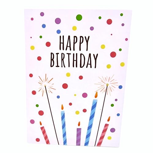 Biglietto di auguri personalizzato con funzione di registrazione audio Crea saluti festivi con canzoni, messaggi vocali, immagini e parole personali: il biglietto con effetto sonoro (Happy Birthday)