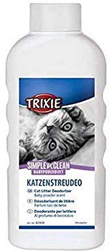Trixie 42406 Simple'n'Clean Katzenstreudeo, Babypuderduft, 750 g