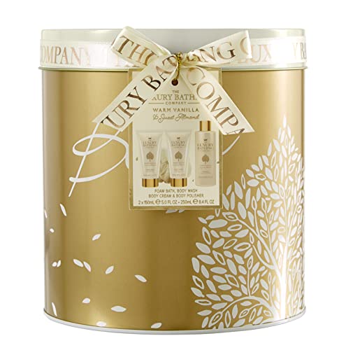 The Luxury Bathing Company - Lavish - Reusable tin, 150ml Body Wash,150ml Body Cream, 250ml Foam Bath and 30gram Body Ball - Image 2