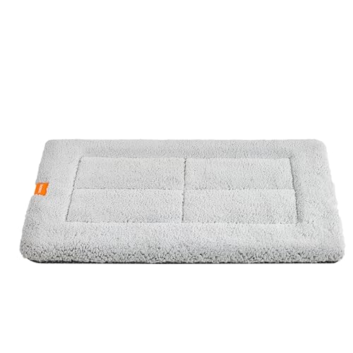 Feandrea Tapis Chien, Couverture pour Animaux, pour Chat, 105 x 70 cm, Taille XL, Lavable en Machine, Adapté au Sèche-Linge, Antidérapant, Gris Clair...