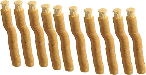 SEWAK Miswak Sticks for Teeth Natural Toothbrush | مسواك | Siwak Organic Wooden Tooth Brush Oral Teeth Whitener | Vacuum Sealed (Pack of 10)