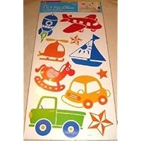 e-baby-store Boat Aeroplane Airplane Rocket Helicopter Truck Lorry Wall, Furniture Stickers For Nursery, Childrens, Baby, Childs, Kids, Boys, Girls, Bedroom, Playroom. Decals, Stickarounds, Murals, Wallpaper, Adhesives.