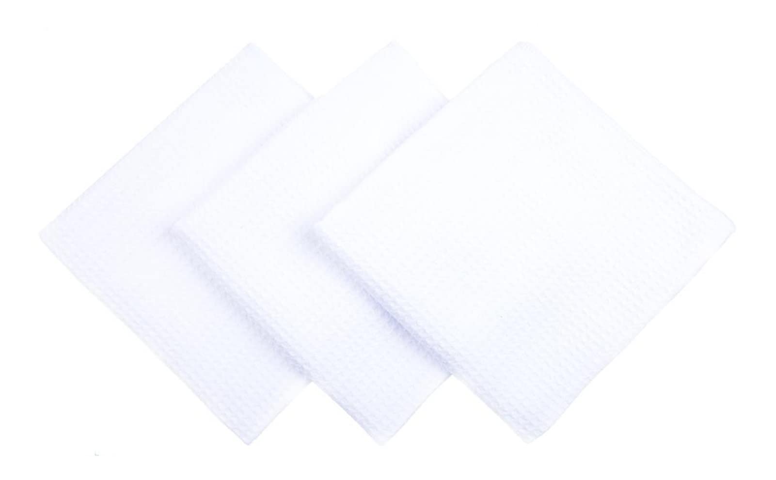 Strofinaccio da cucina Compatible With asciugamano Compatible With la casa 40 cm x 80 cm 3 pezzi (Color : White, Size : 5 pieces)