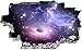 Produktbild DesFoli Weltraum Erde Space Weltall Galaxy Planeten 3D Look Wandtattoo 70 x 115 cm Wand Durchbruch Wandbild Sticker Aufkleber C218