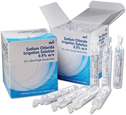5 060135 170400 (CASE 24) Sterile Saline Eye Wash Pods, 20 mL