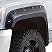 Bushwacker Pocket/Rivet Style Front & Rear Fender Flares | 4-Piece Set, Black, Smooth Finish | 40974-02 | Fits 2019 GMC Sierra 1500 Limited, 2016-2018 GMC Sierra 1500