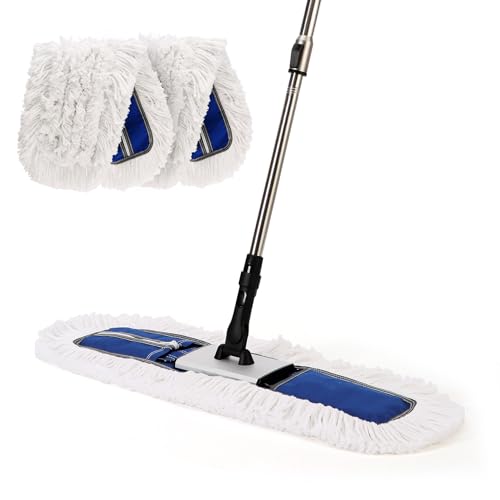 CLEANHOME 24" Heavy-Duty Commercial Dust Mop for Hardwood Floors &