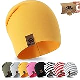 fenchi’s AUSTRIA Kinder Beanie 6M-3 Jahre 48-52cm, Frühling Übergangszeit Mütze Slouch in Geschenkverpackung, Baumwolle