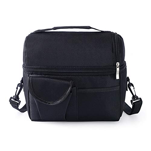 Duotar Saco Grande De Almoço Isolado,Saco grande de lancheira isolado Saco de preservação de calor L