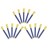 FOMIYES Set da 15 Penne per Controllo delle Banconote Inchiostro a Reazione Rapida, Portatili e Sicure la Verifica di Contanti e Valute False in Ambienti Commerciali e Viaggi