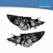 LABLT Headlight Assembly Replacement for Sonata 2011 2012 2013 2014 Headlamps Pair Black Housing Clear Lens Projector