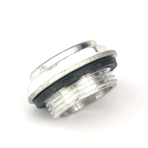 Vidro de mira de óleo rosqueado de metal para compressor de ar alumínio novo 1 peça vidro de mira de