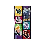 Toalla Premium para Baño 75x147 Cm Disney Villanos Retratos