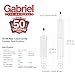Gabriel 43140 Load Carrier Rear Towing Shock Absorbers for Mercury Grand Marquis; American Motors; Buick; Chevrolet; Fiat; Ford; GMC; Isuzu; Lincoln; Nissan; Oldsmobile (1 Pair)