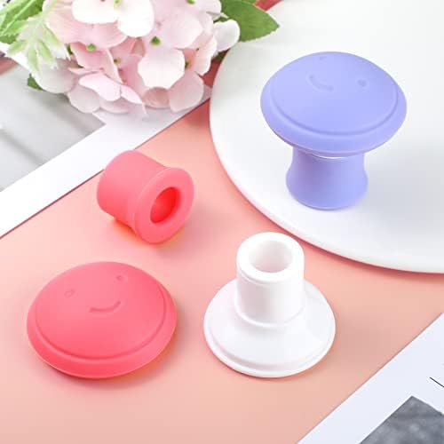 4 Pieces Face Exerciser Double Chin Breathing Exercise Device Face Neck Toning Exerciser Face Slimming Trainer Tool for Women Lift Skin Slim and Tone Face, Helps Reduce Stress