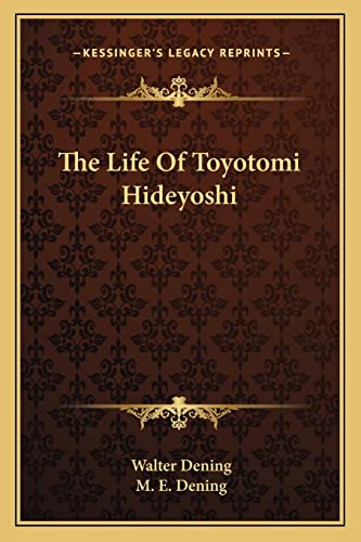 Preisvergleich Produktbild The Life Of Toyotomi Hideyoshi