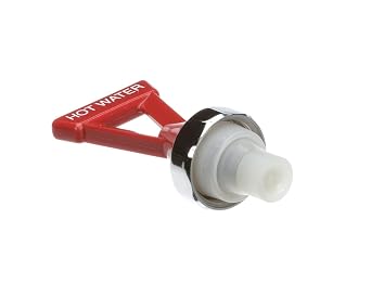 Fetco 1071.00007.00 Upper Faucet Assembly, Red Handle, Hwb-2