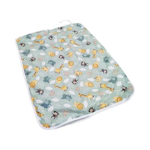 Trocador Portátil Slim Bebê Zoo Verde